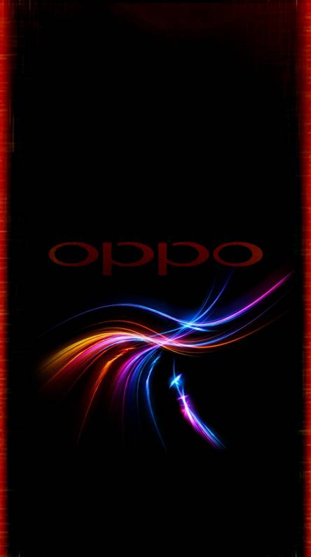 oppo logo wallpaper,black,red,text,magenta,graphic design