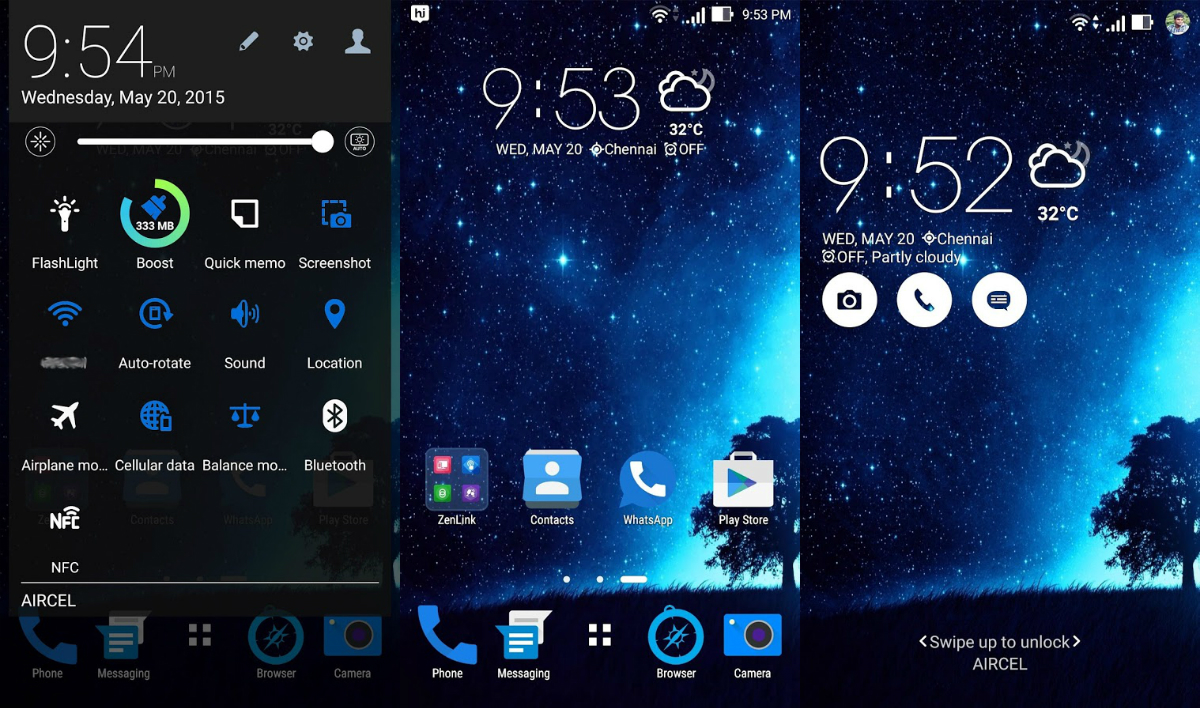 wallpaper asus zenfone go,gadget,sky,smartphone,technology,screenshot