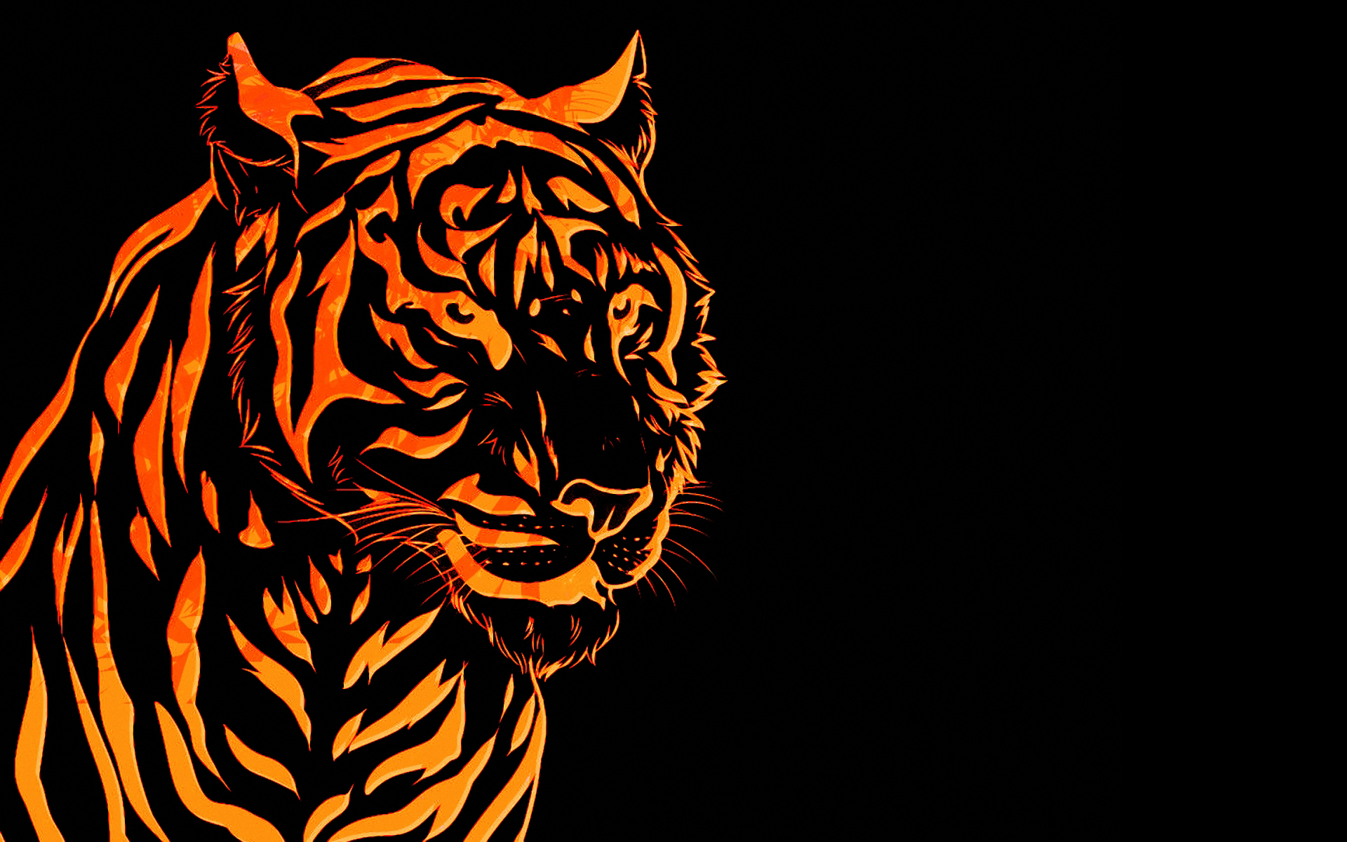 wallpaper orang,bengal tiger,tiger,felidae,wildlife,head