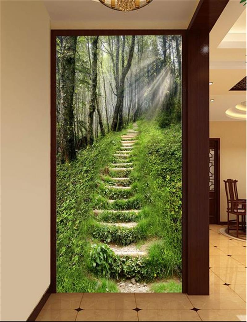 fondo de pantalla de pintu,verde,mural,pared,diseño de interiores,árbol