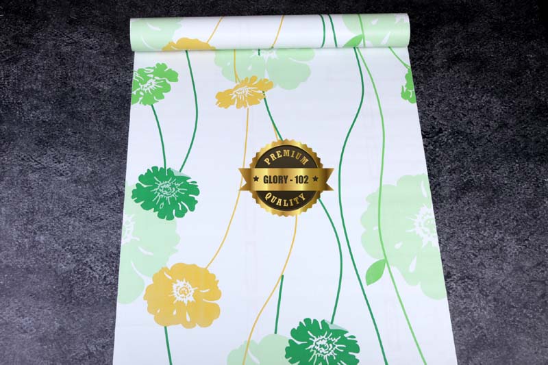 adesivo carta da parati grosir,verde,giallo,illustrazione,pianta,girasole