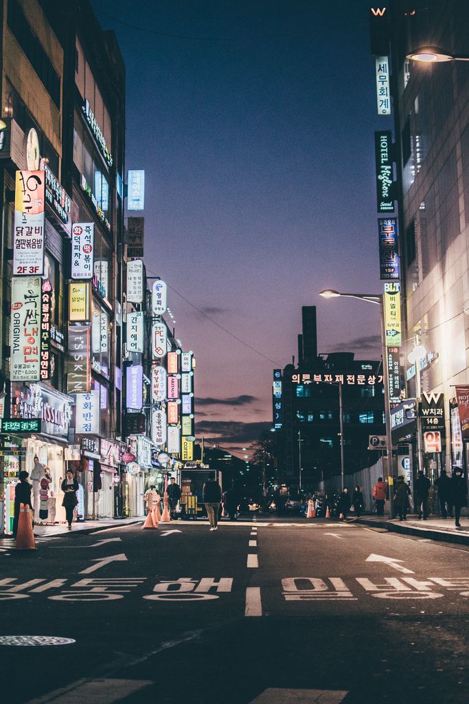 韓国語壁紙tumblr,首都圏,市街地,市,町,通り