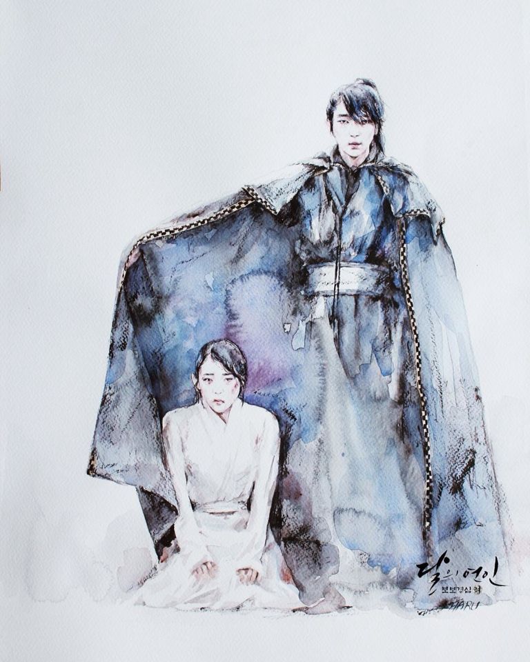 korean artist wallpaper,costume design,fashion,fashion illustration,outerwear,watercolor paint