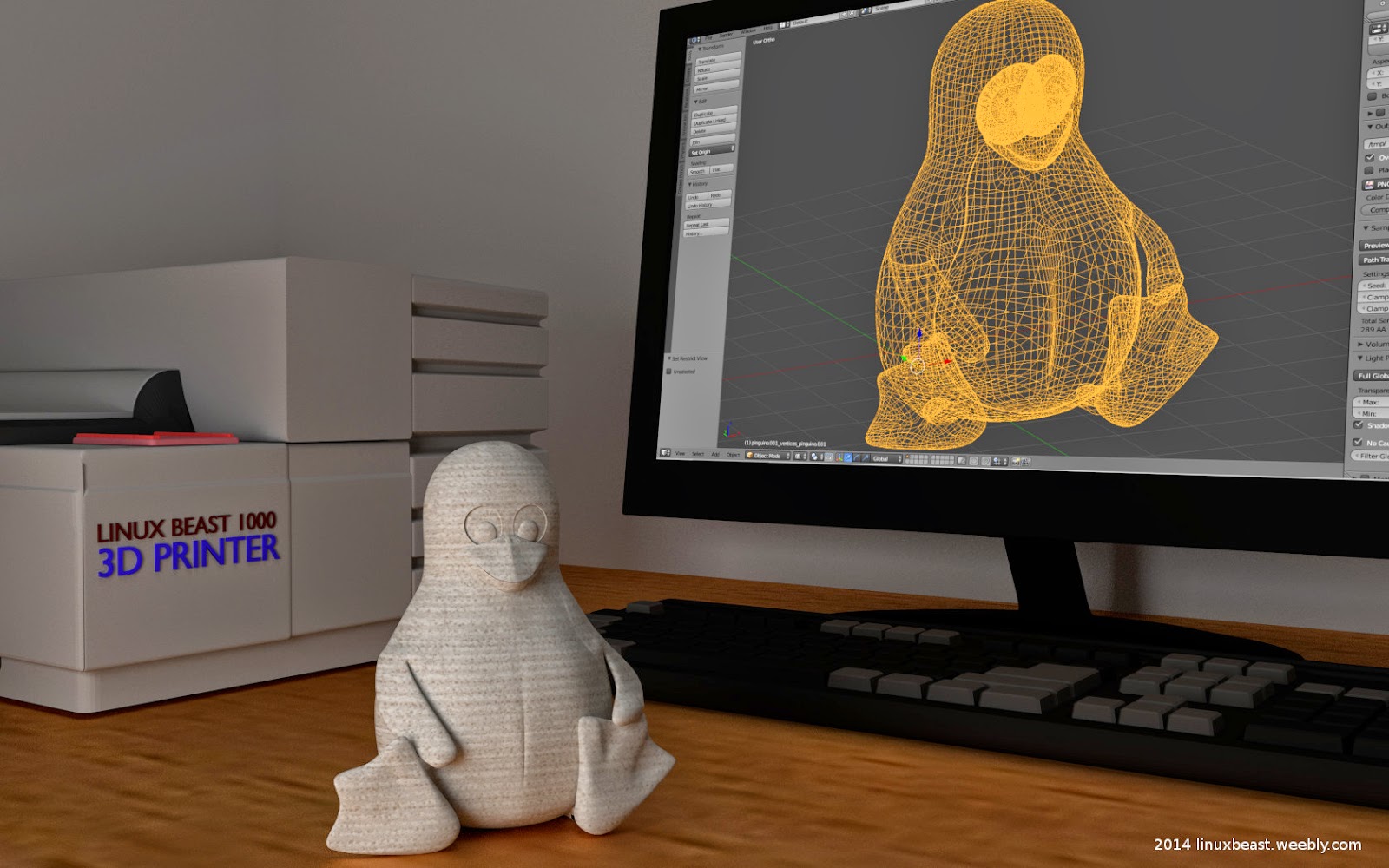 3d printing wallpaper,stuffed toy,computer keyboard,animation,screen,art