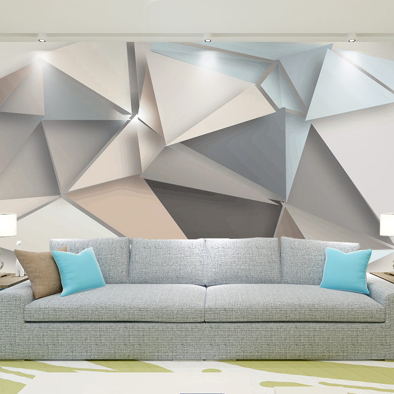 papel tapiz 3d moderno,sofá,mueble,sala,pared,sofa cama