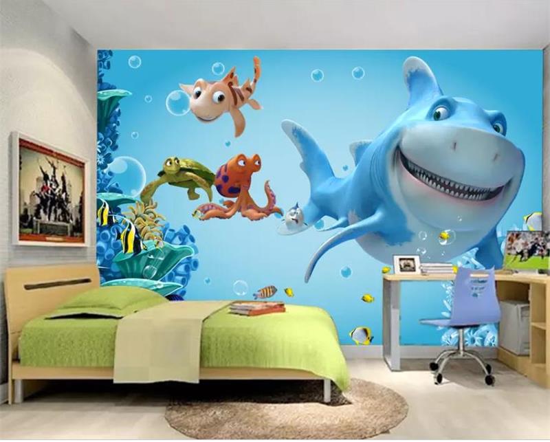 papel tapiz 3d para niños,dibujos animados,pared,fondo de pantalla,dibujos animados,pegatina de pared