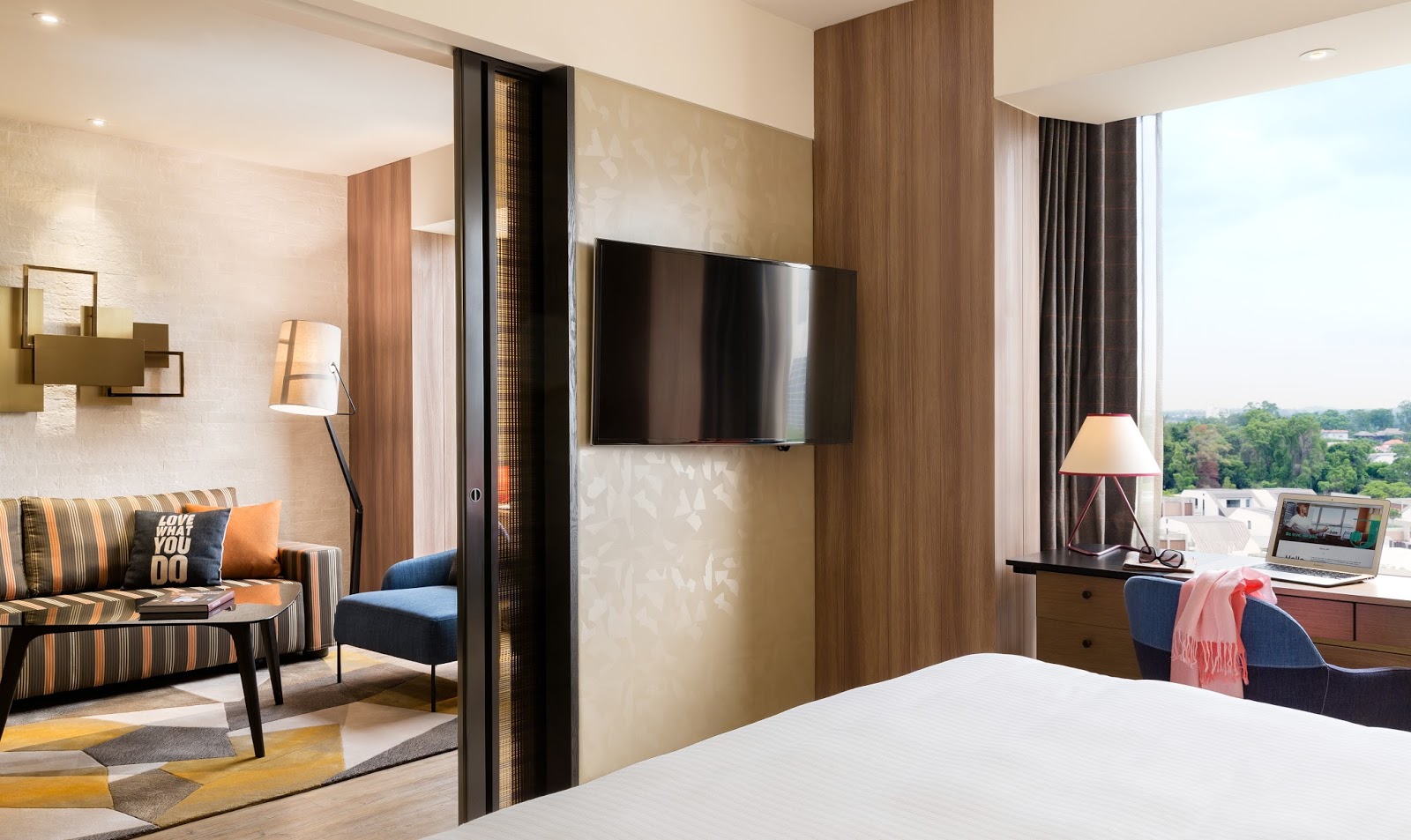 korea wallpaper melaka,room,furniture,bedroom,suite,property (644328