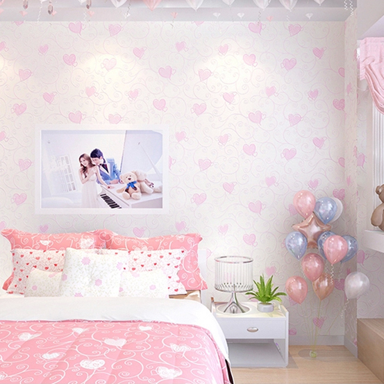 韓国壁紙プロモーション,ピンク,壁紙,ルーム,寝室,壁