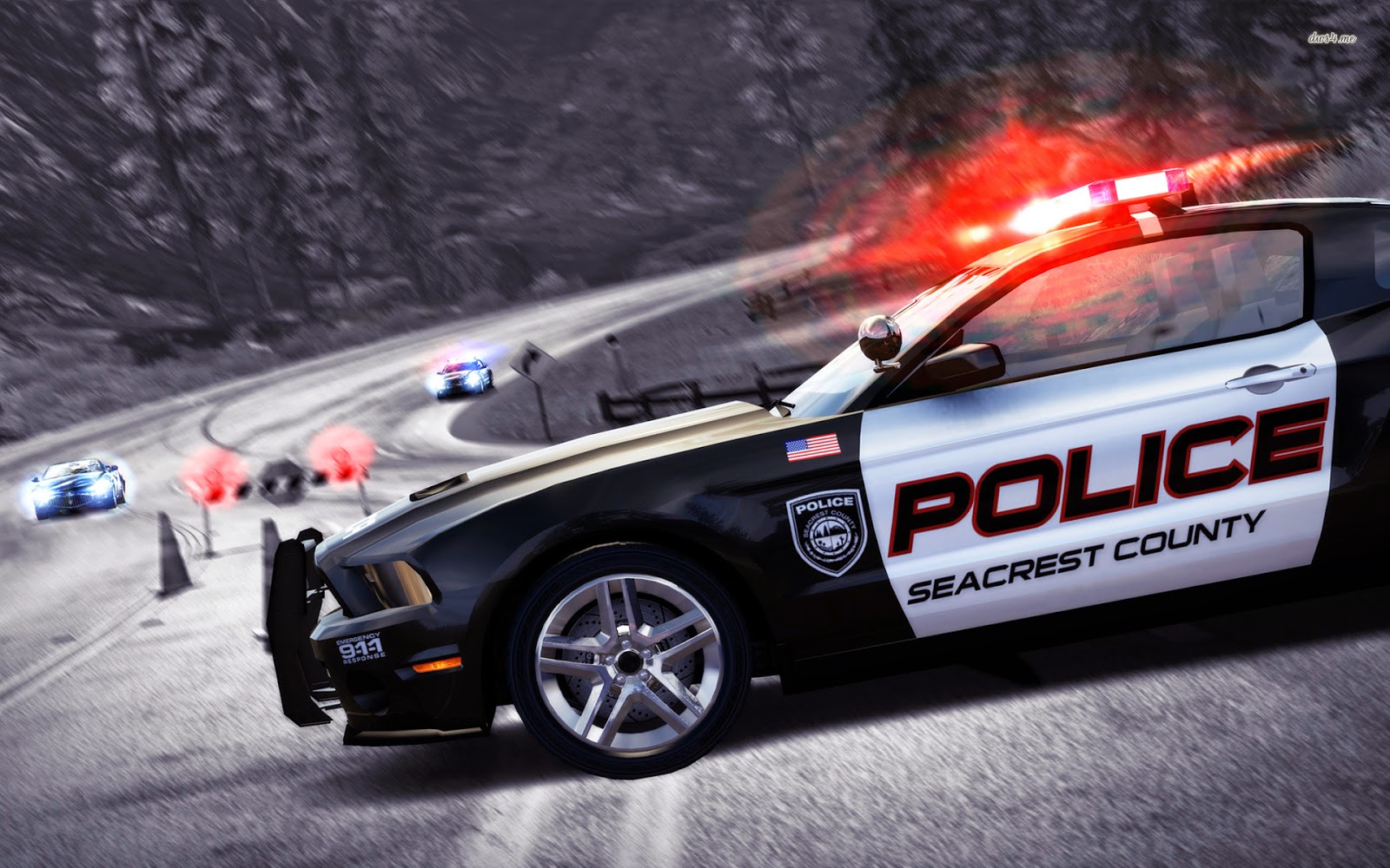 wallpaper pc keren,land vehicle,vehicle,car,police car,police