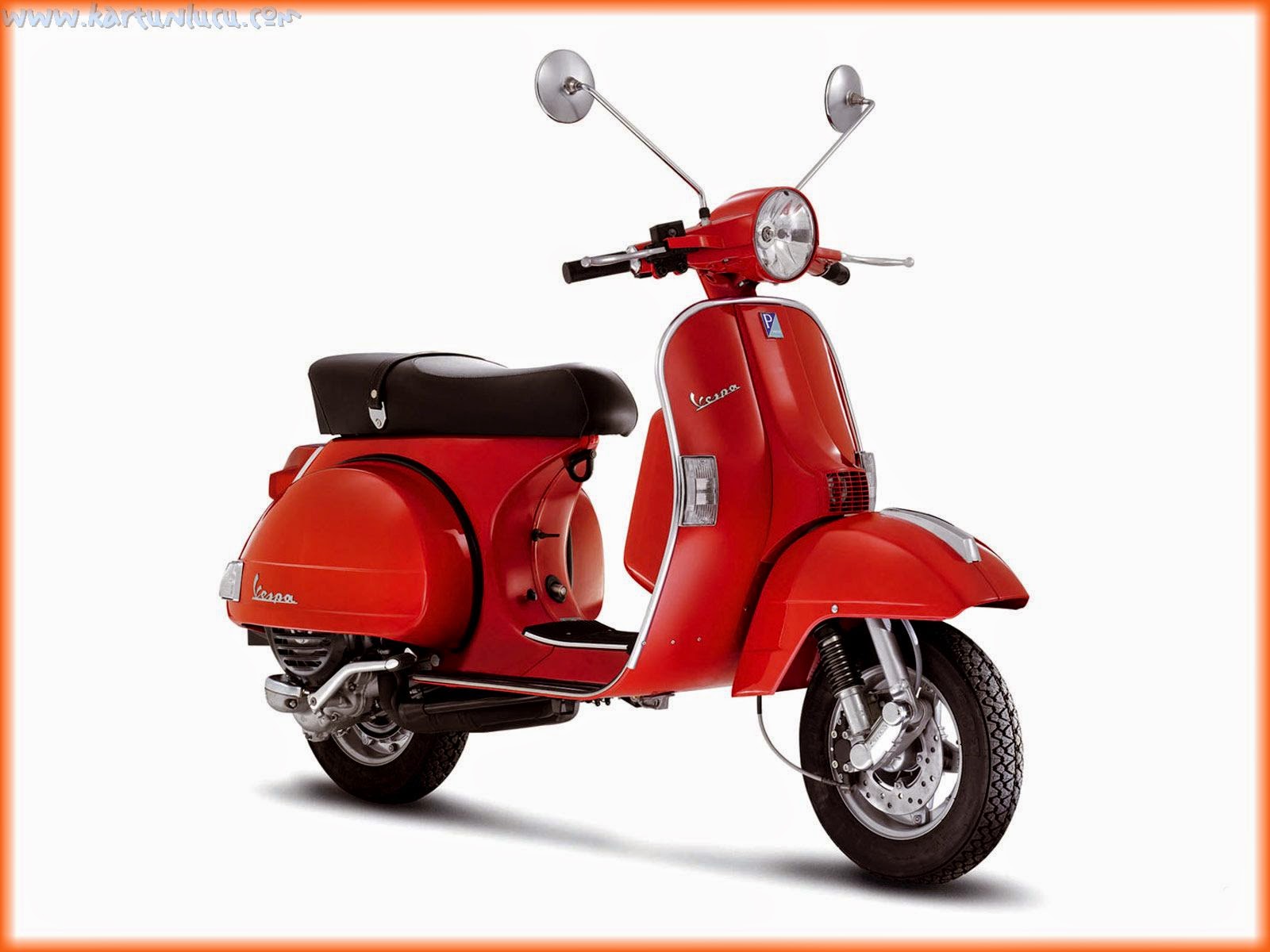 fondo de pantalla distro keren,scooter,vehículo de motor,vehículo,vespa,rojo