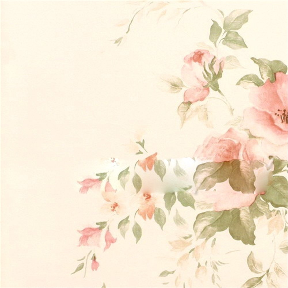 tapete bunga vintage,aquarellfarbe,blume,rosa,pflanze,blumendesign