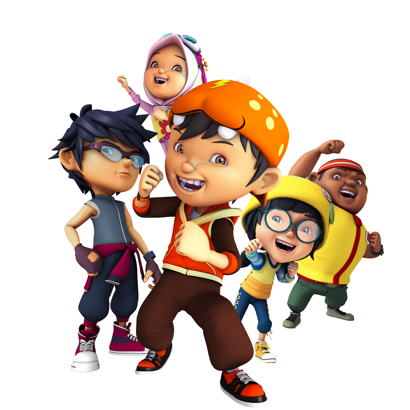 wallpaper boboiboy kuasa 6,animated cartoon,cartoon,animation,illustration,fun