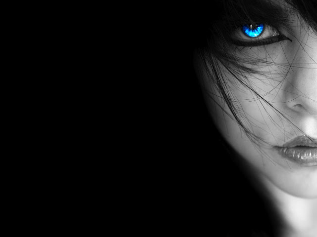 dark desktop wallpaper hd,face,black,facial expression,eyebrow,eye