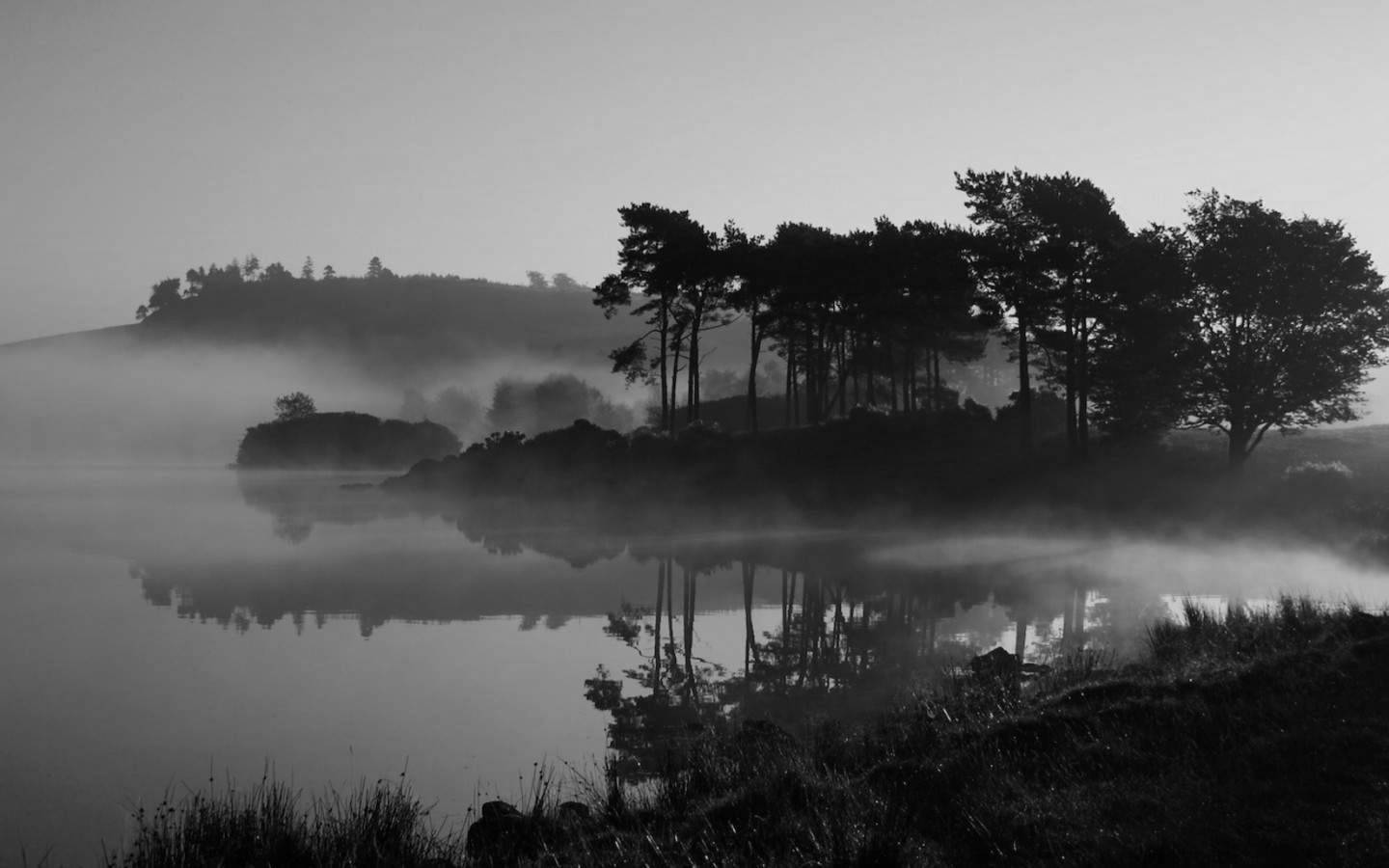 schwarze naturtapete,nebel,natur,wasser,nebel,himmel