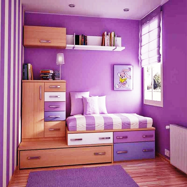 contoh wallpaper kamar tidur sempit,furniture,room,purple,violet,bedroom