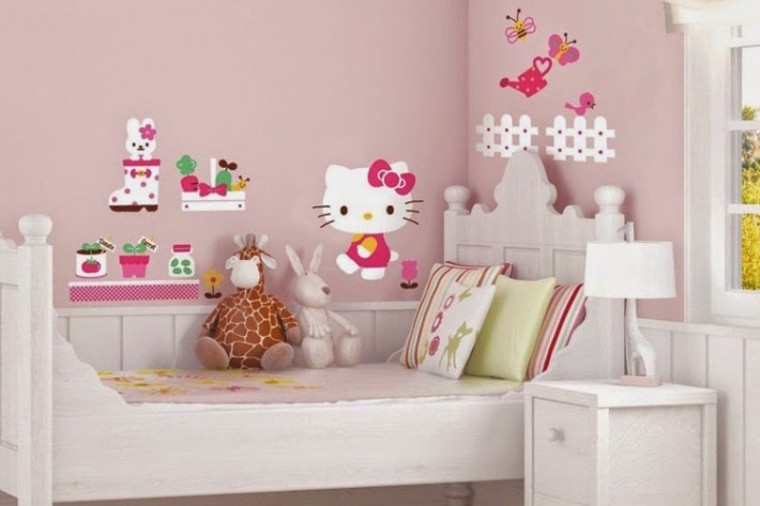 Gambar Wallpaper Dinding Hello Kitty Untuk Ruang Tamu WallpaperUse