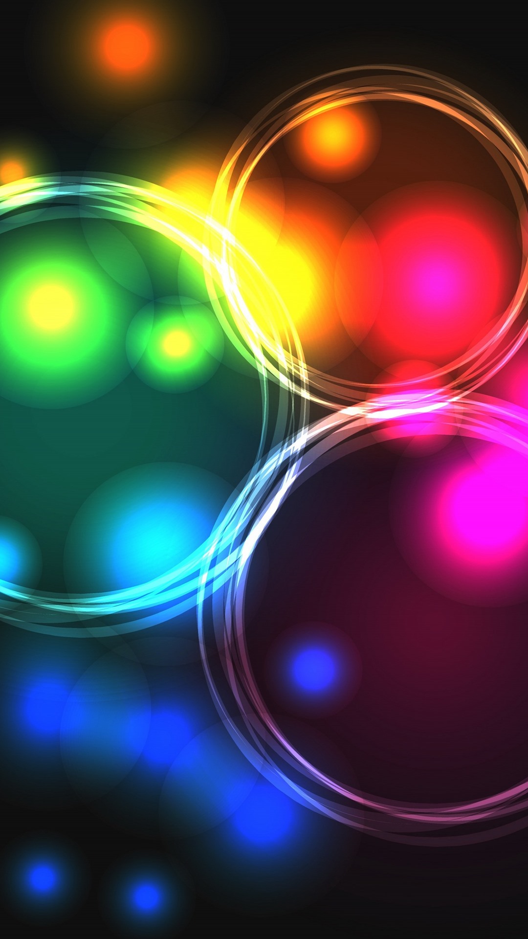 best colorful wallpapers,light,circle,yellow,neon,design