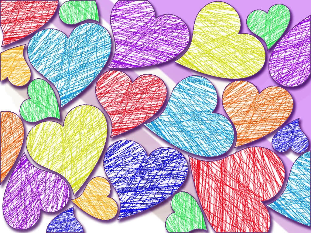 wallpaper warna warni keren,heart,pattern,clip art,petal,graphics