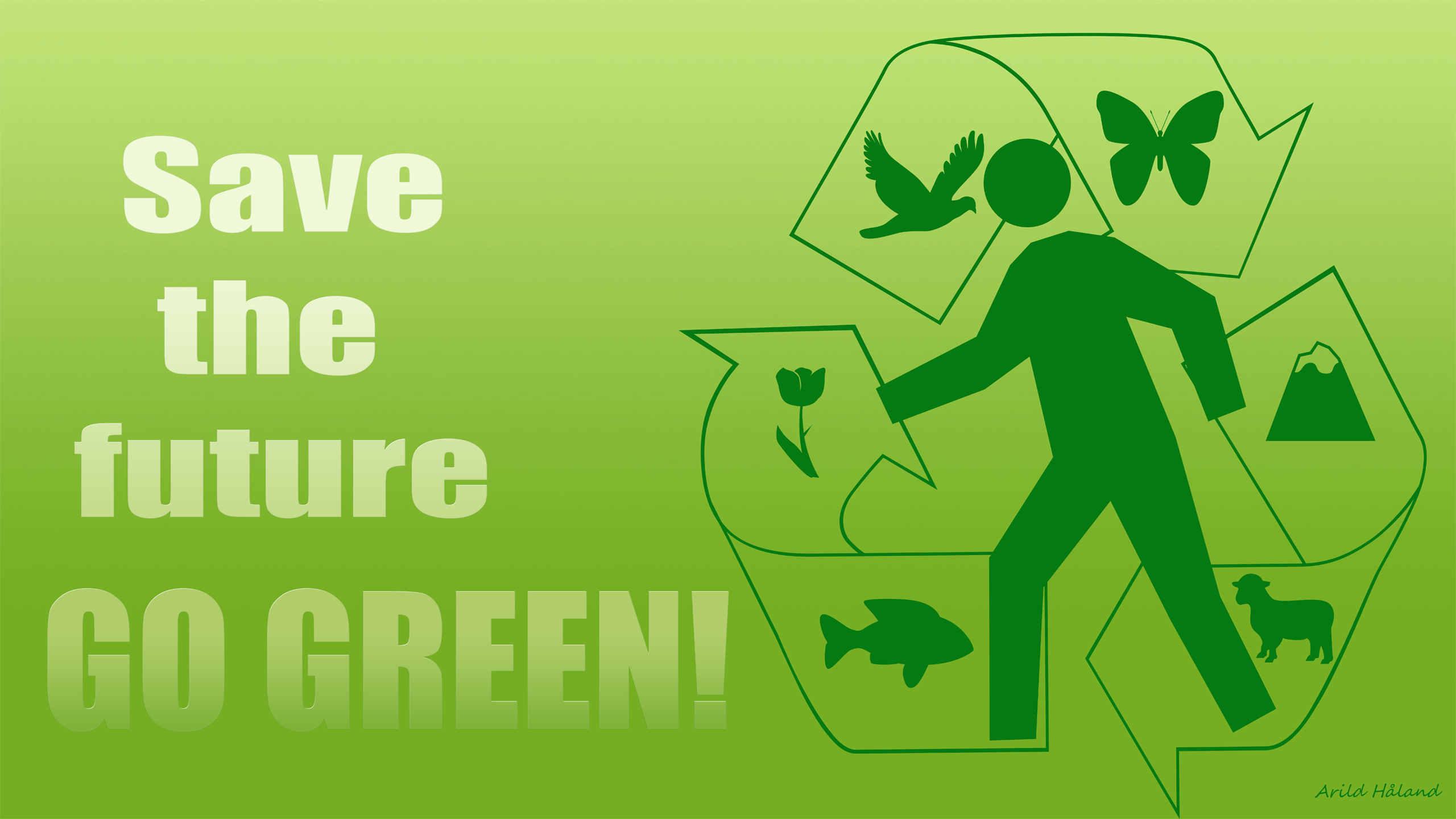 go green wallpaper,green,graphic design,illustration,logo,fictional character