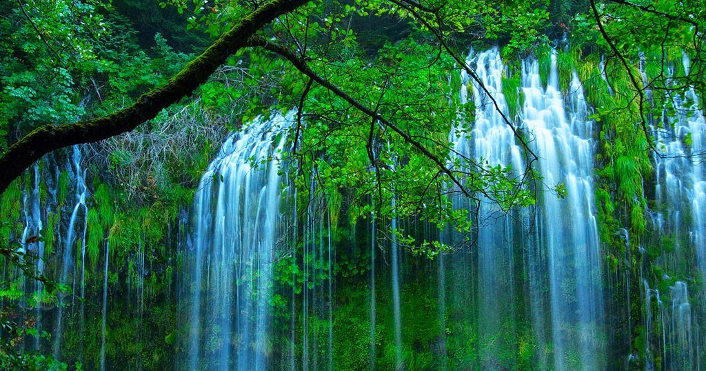 contoh gambar wallpaper,natürliche landschaft,wasserfall,natur,gewässer,wasservorräte