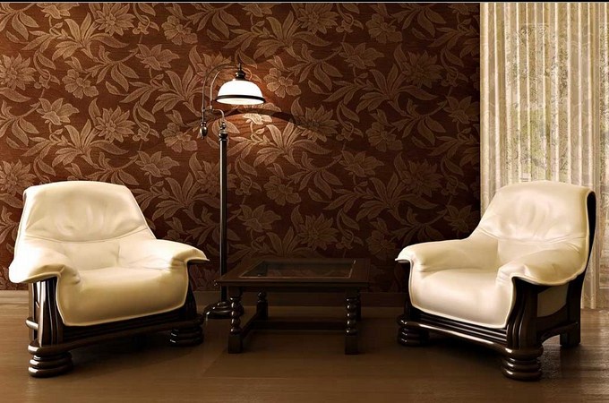 papier peint coklat,meubles,chambre,mur,design d'intérieur,fond d'écran