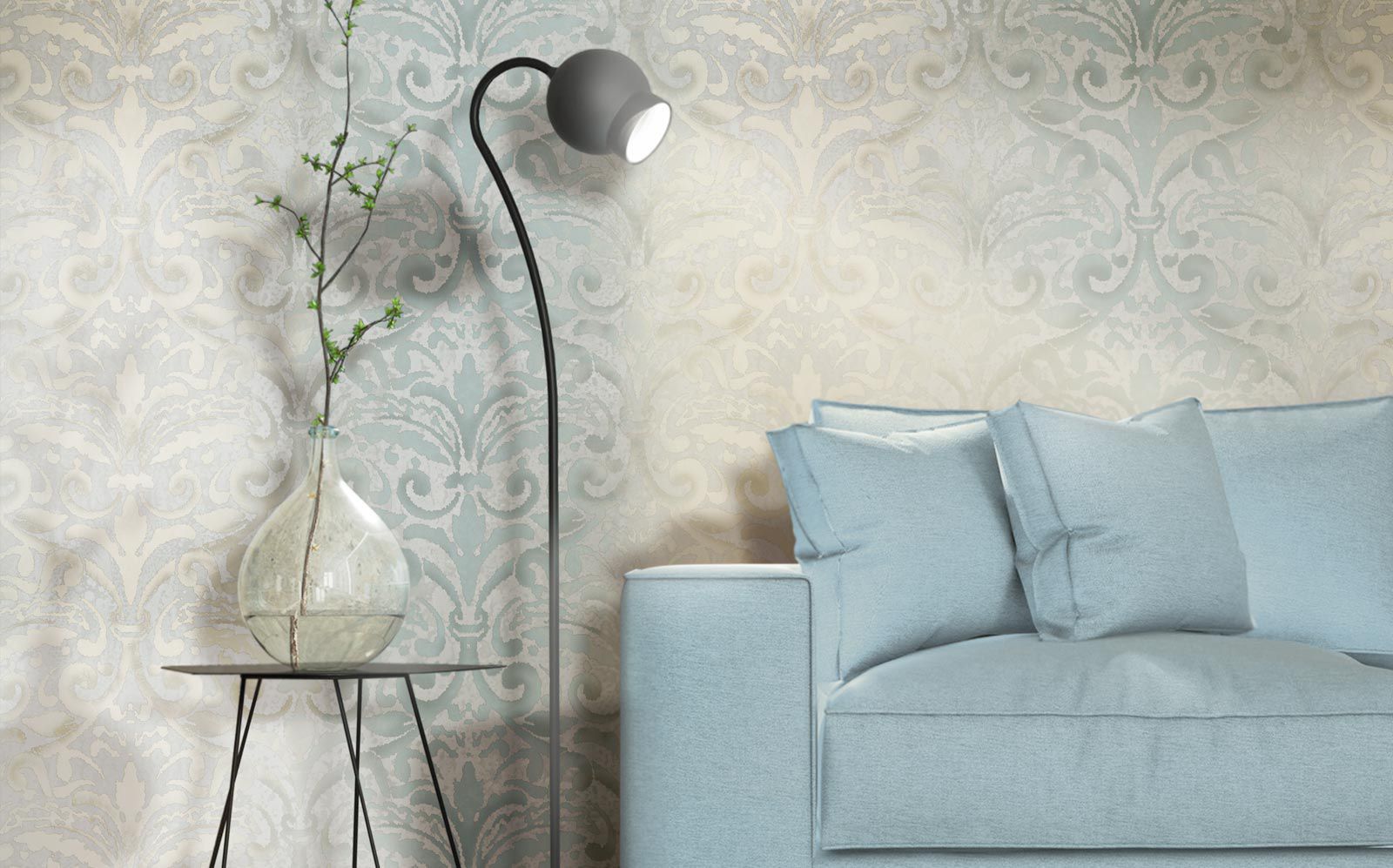 tosca wallpaper,wall,wallpaper,room,furniture,interior design