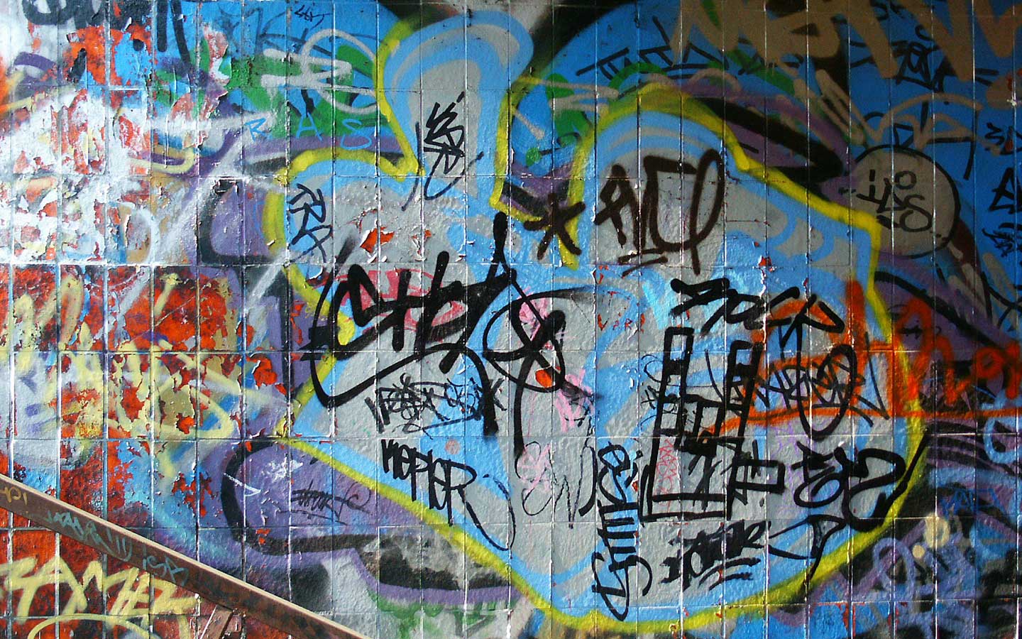 重力テンボック壁紙,落書き,アート,ストリートアート,壁,市街地
