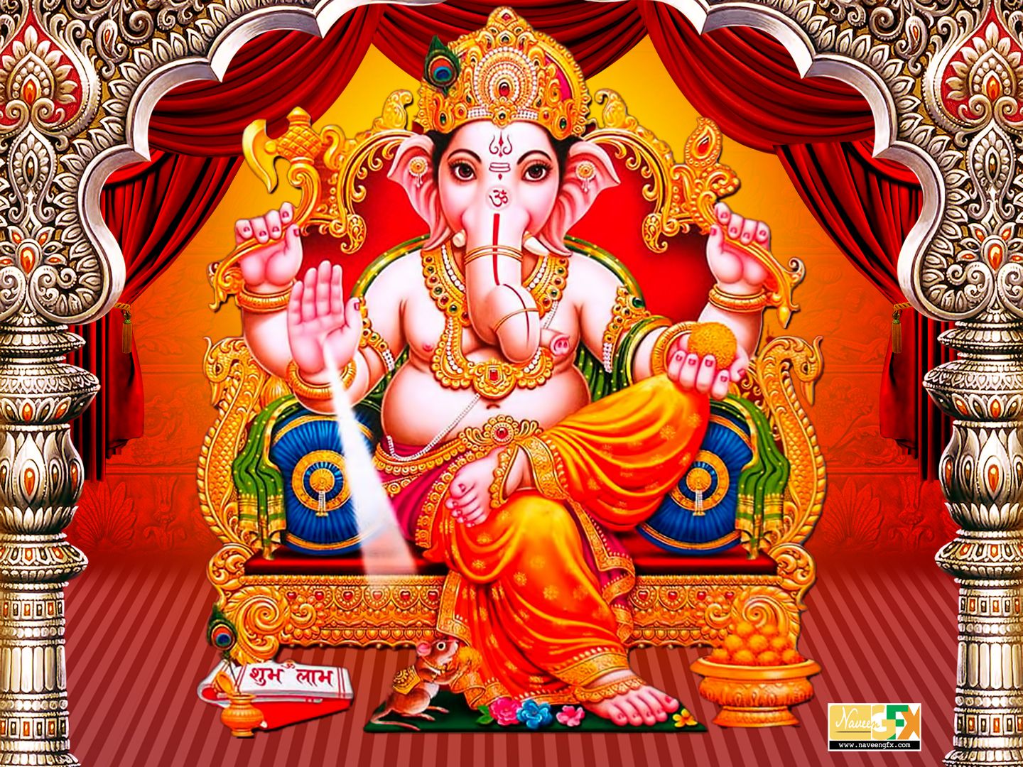 ganapathi hd wallpaper download,hindu temple,temple,place of worship,guru,statue