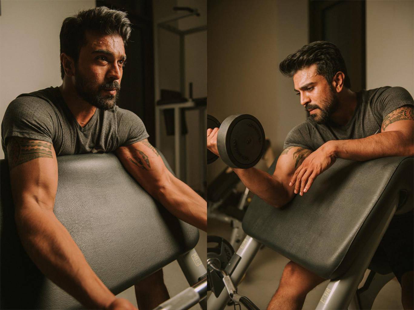ram charan hd wallpapers 1080p,arm,muscle,room,shoulder,fitness professional