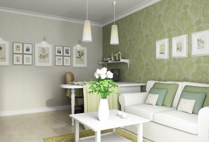 papel tapiz teñido ruang tamu kecil,habitación,sala,mueble,diseño de interiores,propiedad
