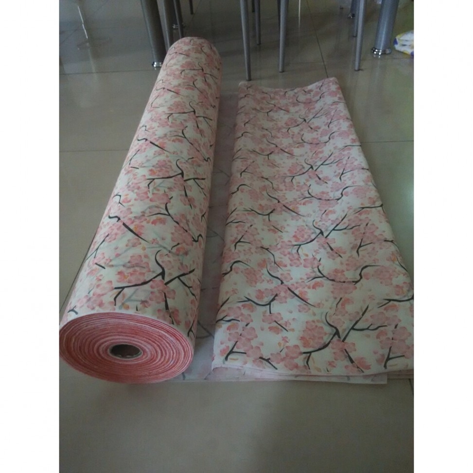 1 roll wallpaper berapa meter,pink,beige,textile,table,peach