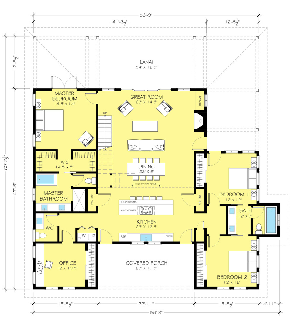 1 roll wallpaper berapa meter,floor plan,plan,yellow,line,technical drawing