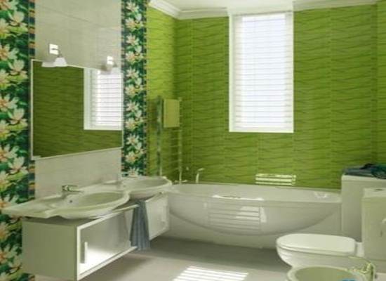 1 롤 벽지 베라 미터,화장실,초록,방,타일,특성