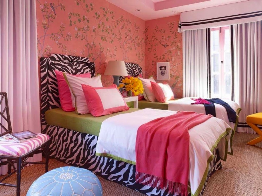 tapete nuansa pink,schlafzimmer,bett,möbel,zimmer,bettdecke
