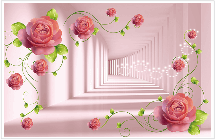 wallpaper dinding rumah murah,pink,product,wallpaper,rose,floral design