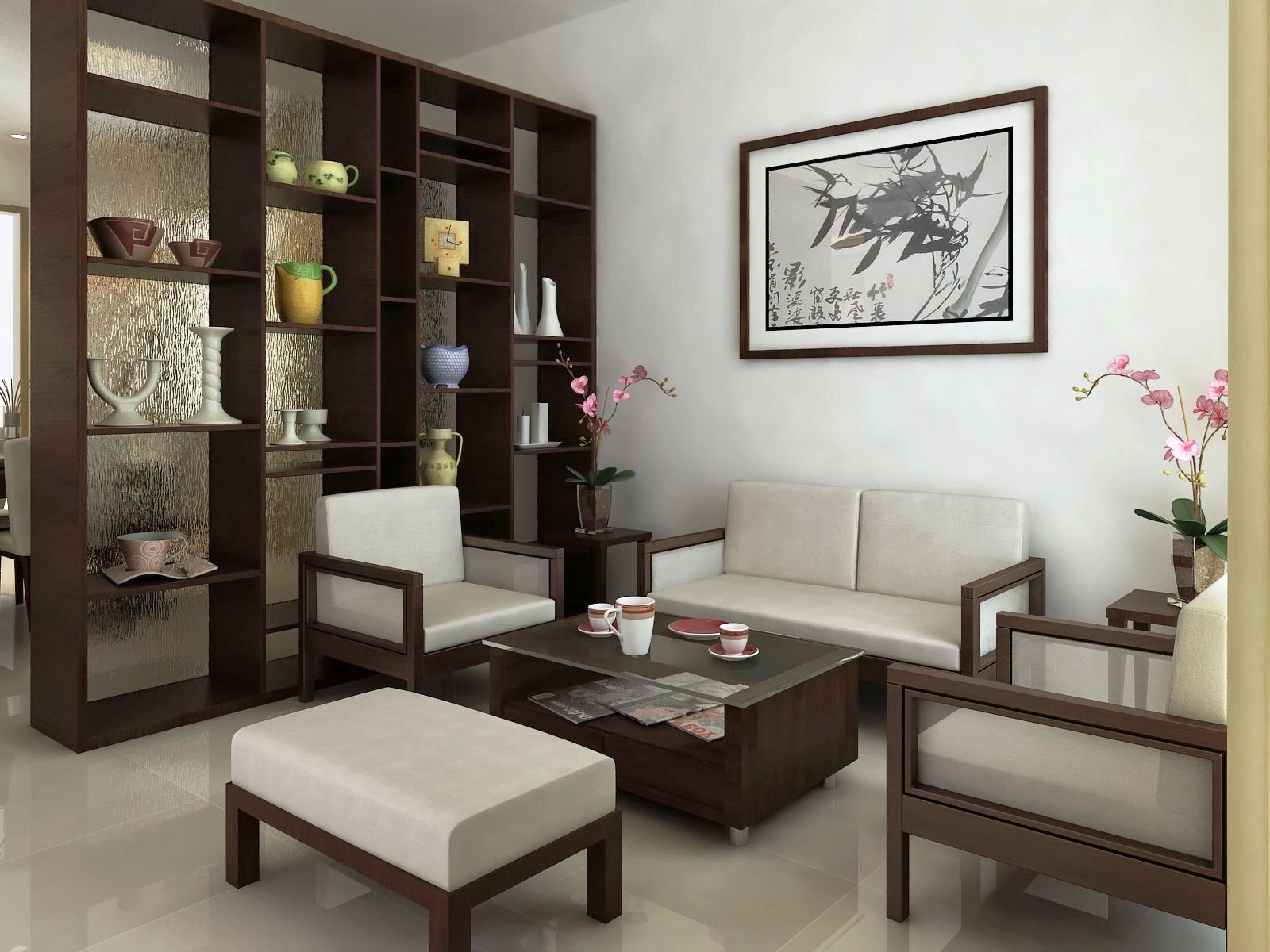 model wallpaper dinding ruang tamu,furniture,room,living room,interior design,table
