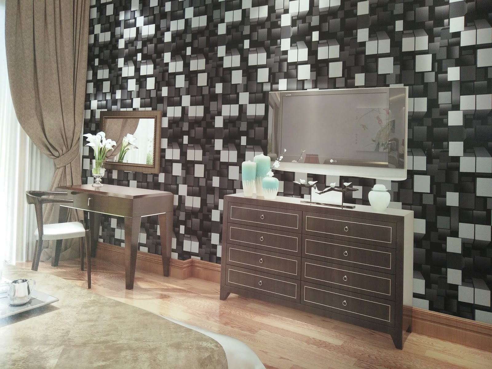 tempat jual wallpaper dinding,room,furniture,tile,property,wall