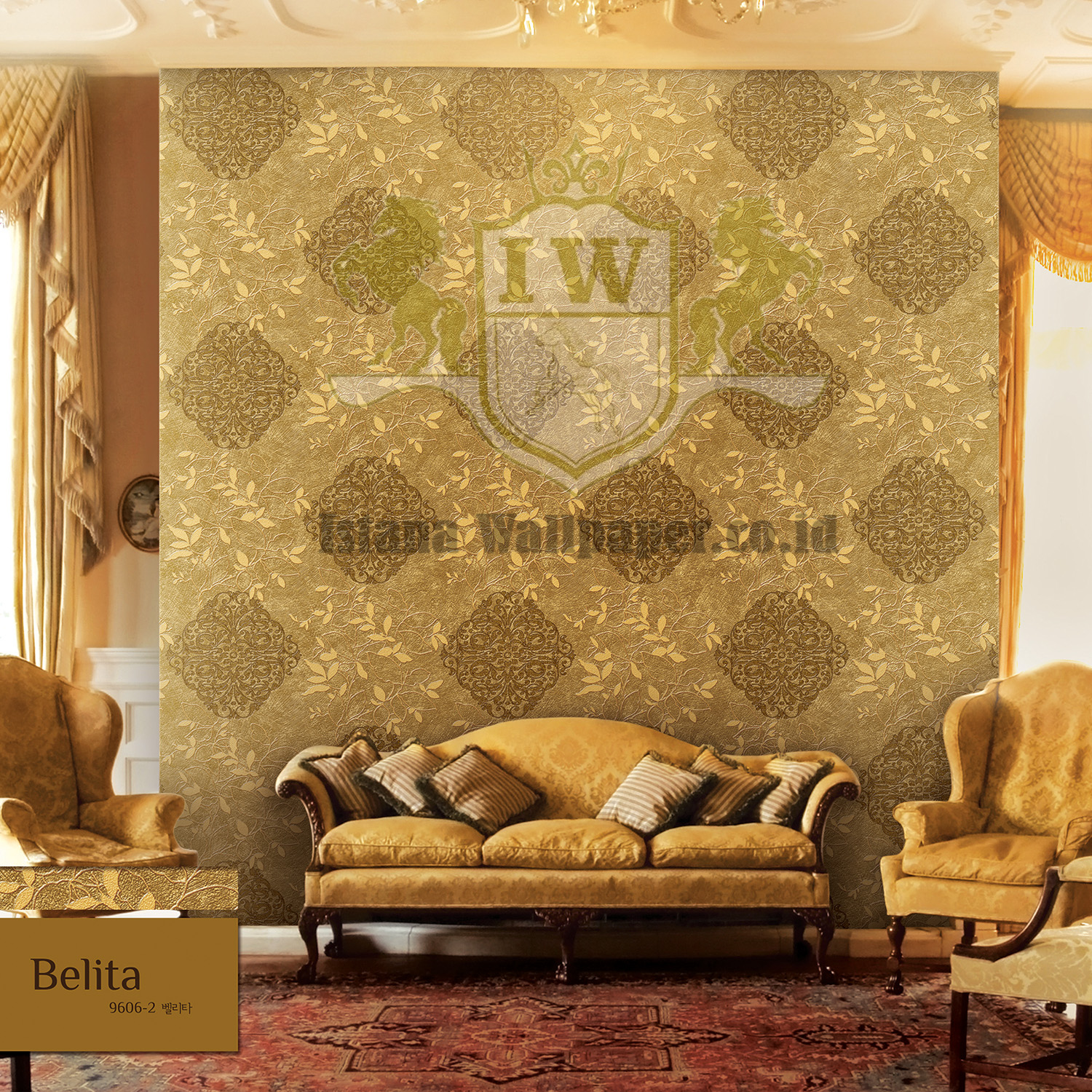 distributor wallpaper dinding,living room,wallpaper,wall,furniture,couch