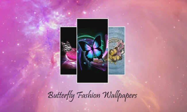butterfly fashion wallpapers,text,purple,graphic design,pink,violet