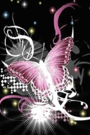 ピンクの蝶のライブ壁紙,バタフライ,ピンク,紫の,グラフィックデザイン,羽