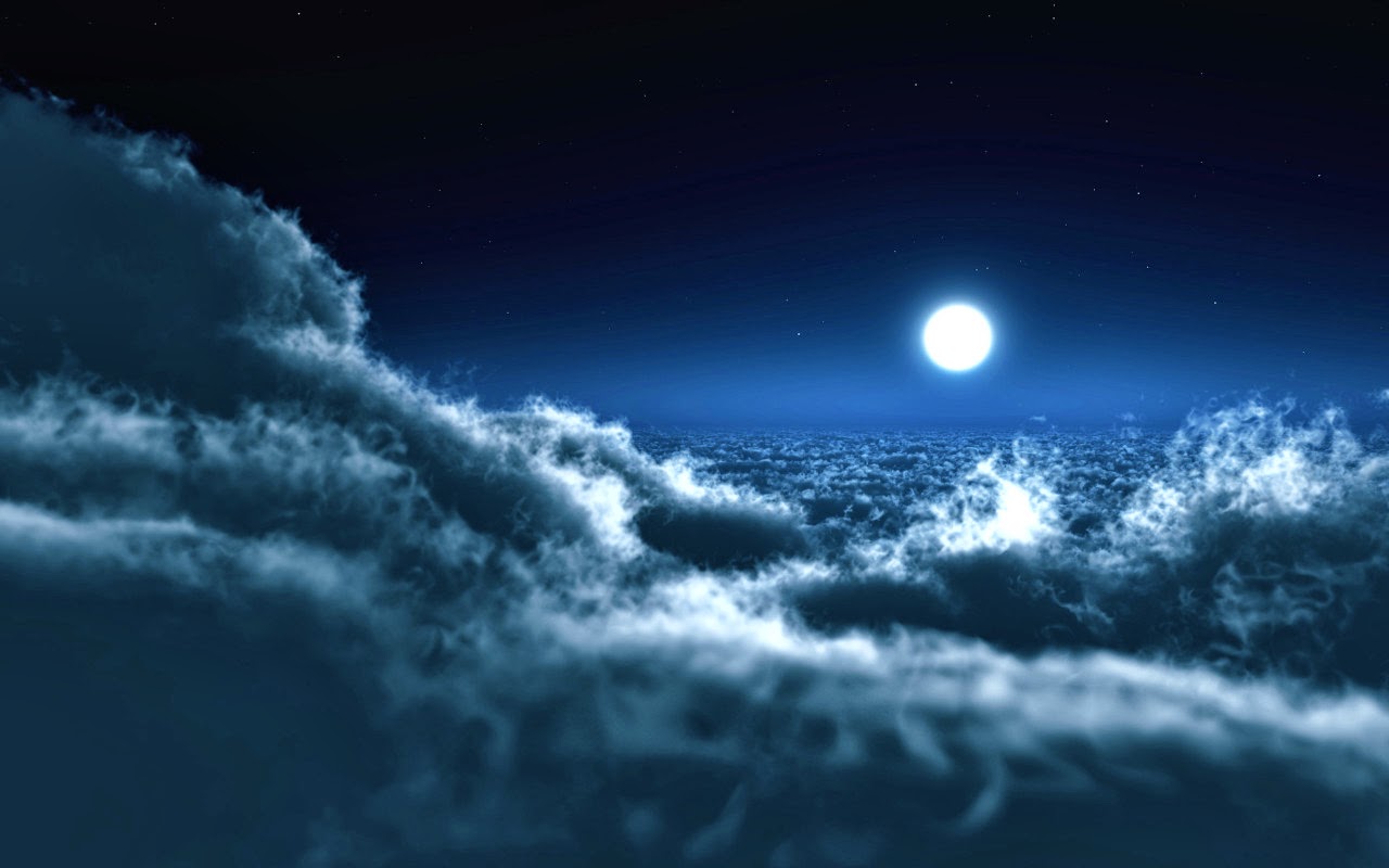 night sky desktop wallpaper,sky,moon,nature,daytime,moonlight