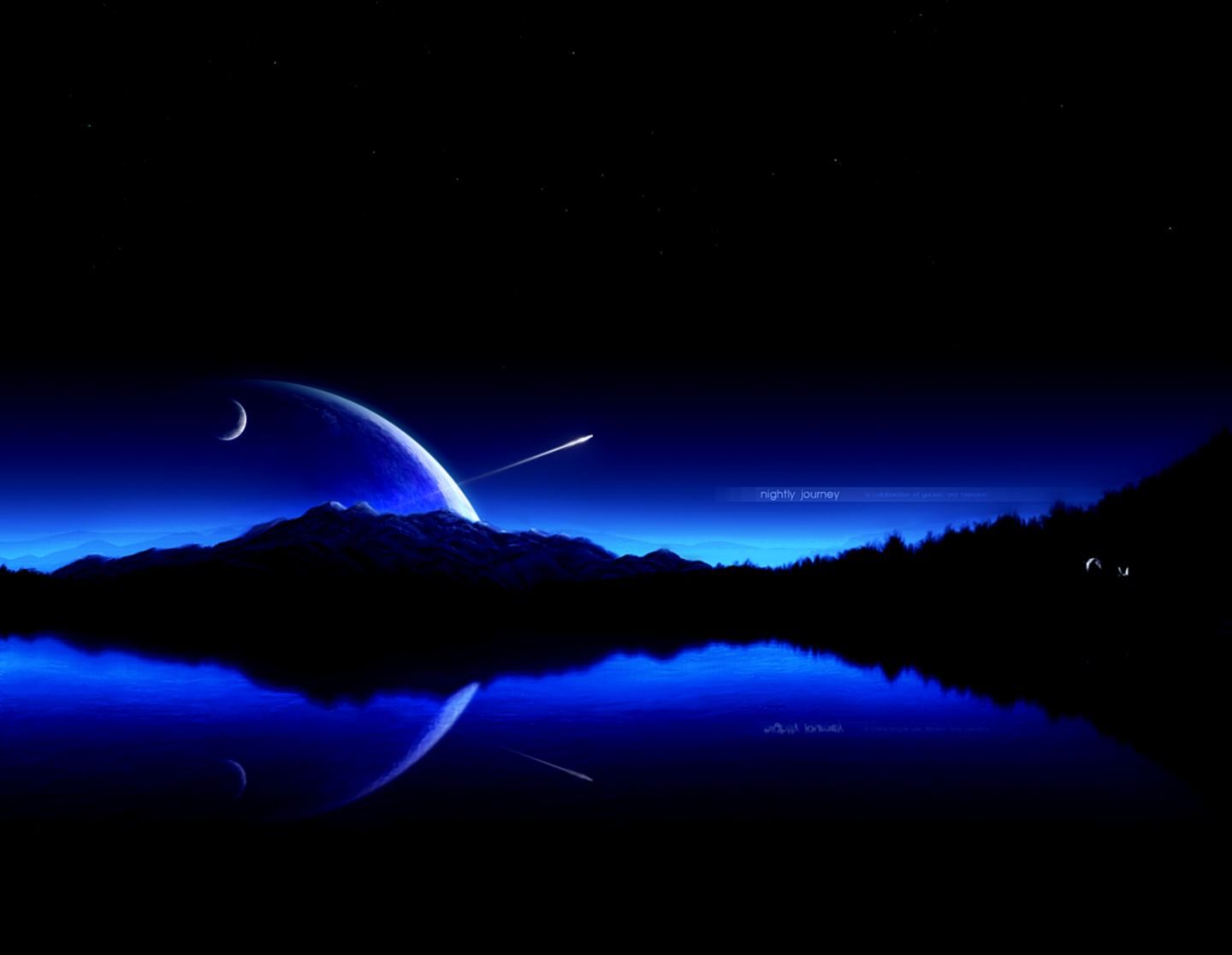 cielo notturno sfondo del desktop,cielo,natura,blu,notte,leggero