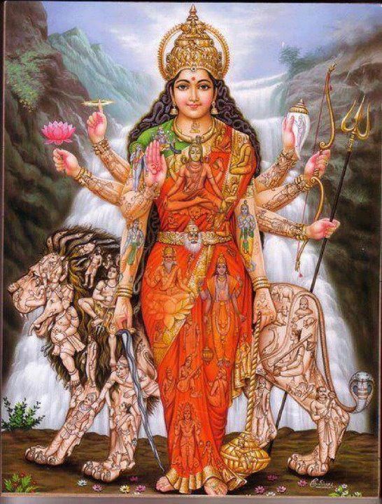 om sakthi wallpaper,painting,mythology,art,temple,visual arts