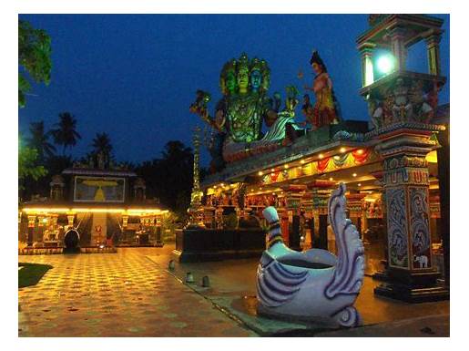 om sakthi tapete,hindu tempel,tempel,nacht,touristenattraktion,tourismus