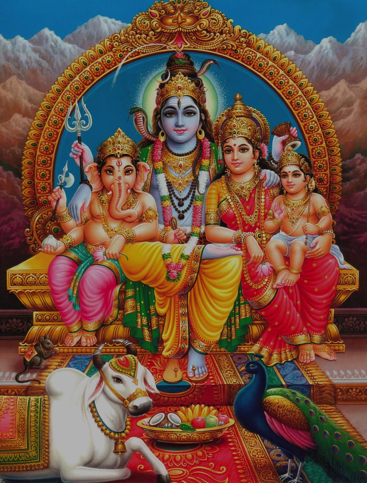 om sakthi wallpaper,hindu temple,temple,guru,place of worship,painting