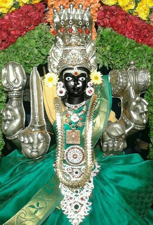 om sakthi fondo de pantalla,estatua,templo hindú,templo