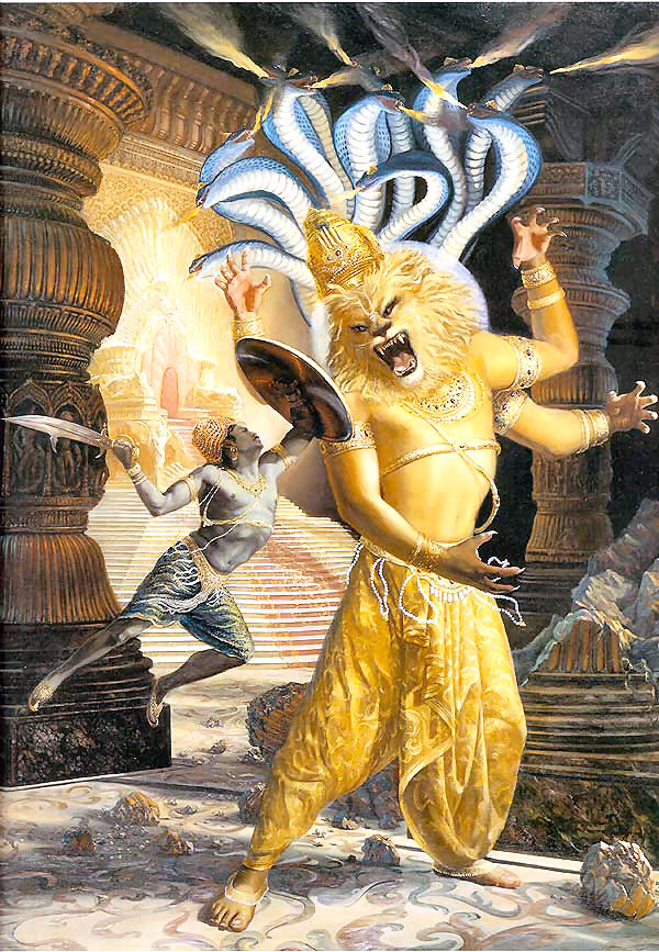 narasimha swamy壁紙,神話,アート,架空の人物,図