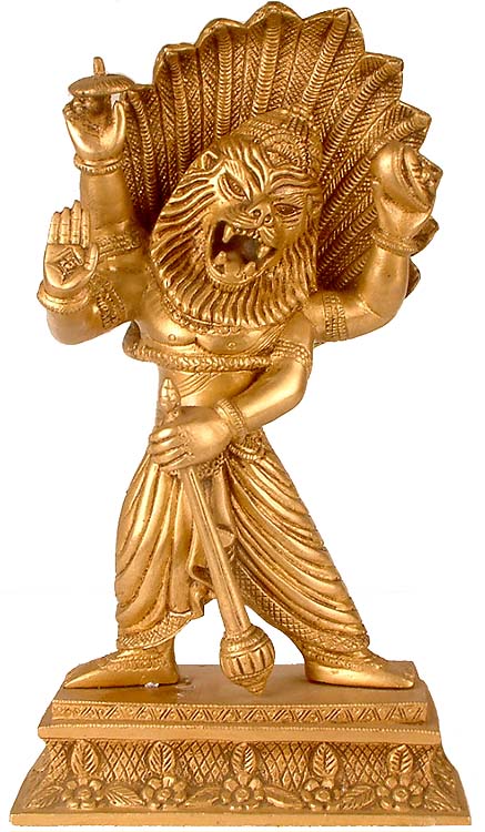 narasimha swamy tapeten,statue,skulptur,figur,metall,messing 