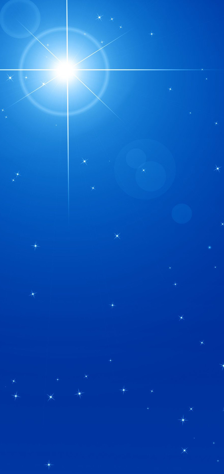 stars mobile wallpaper,blue,atmosphere,sky,daytime,aqua