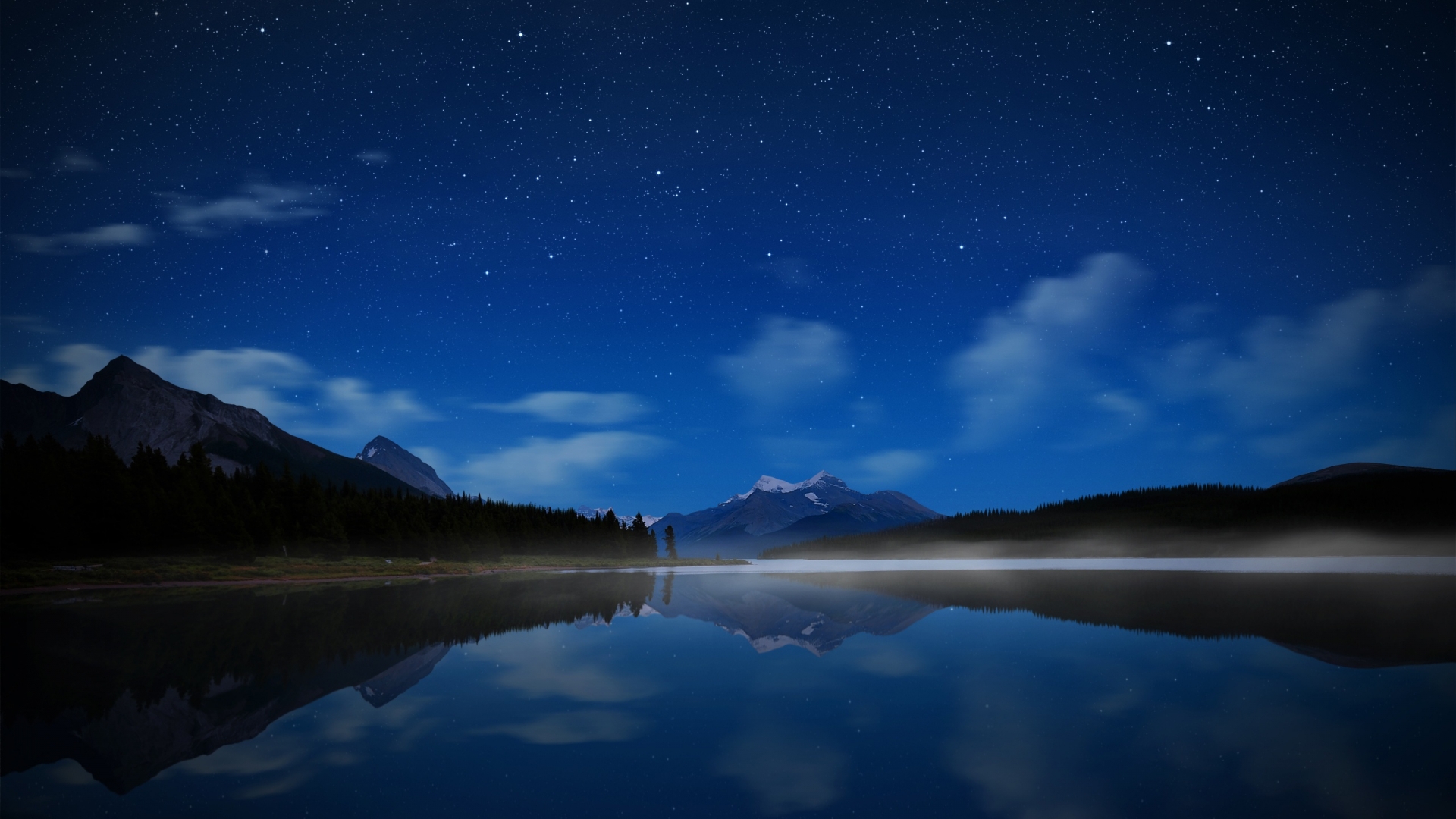 cielo estrellado fondos de pantalla hd,cielo,reflexión,naturaleza,azul,agua